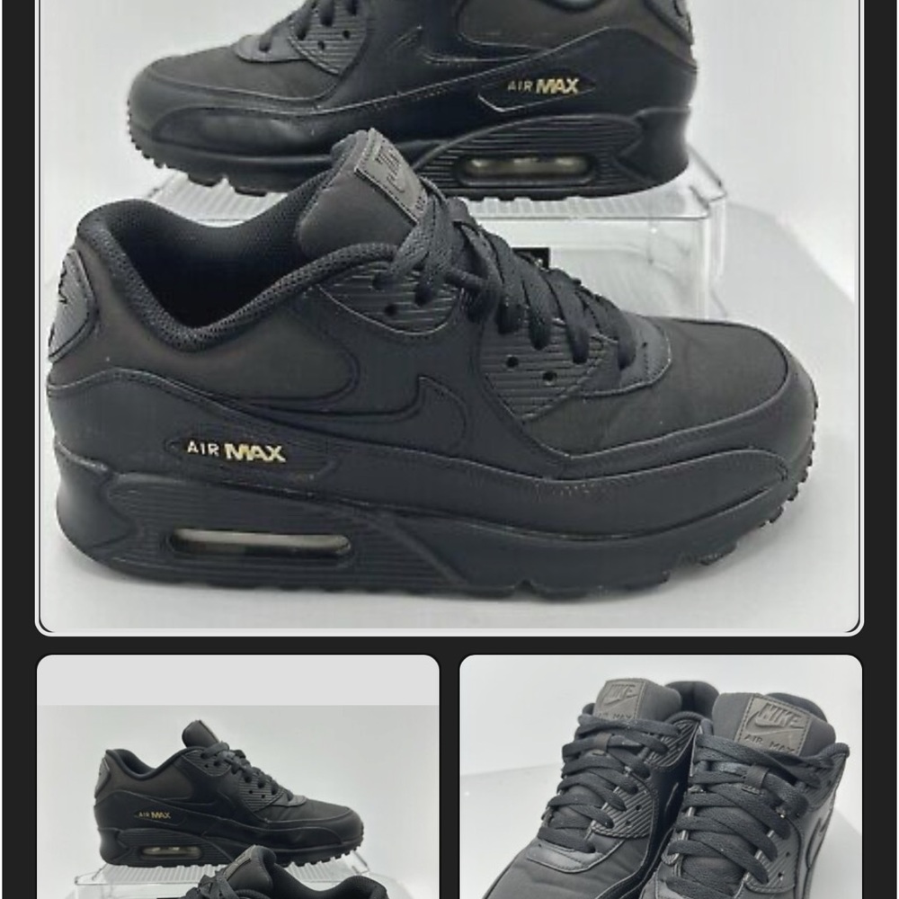 Nike Air Max 90 Premium Black Gold